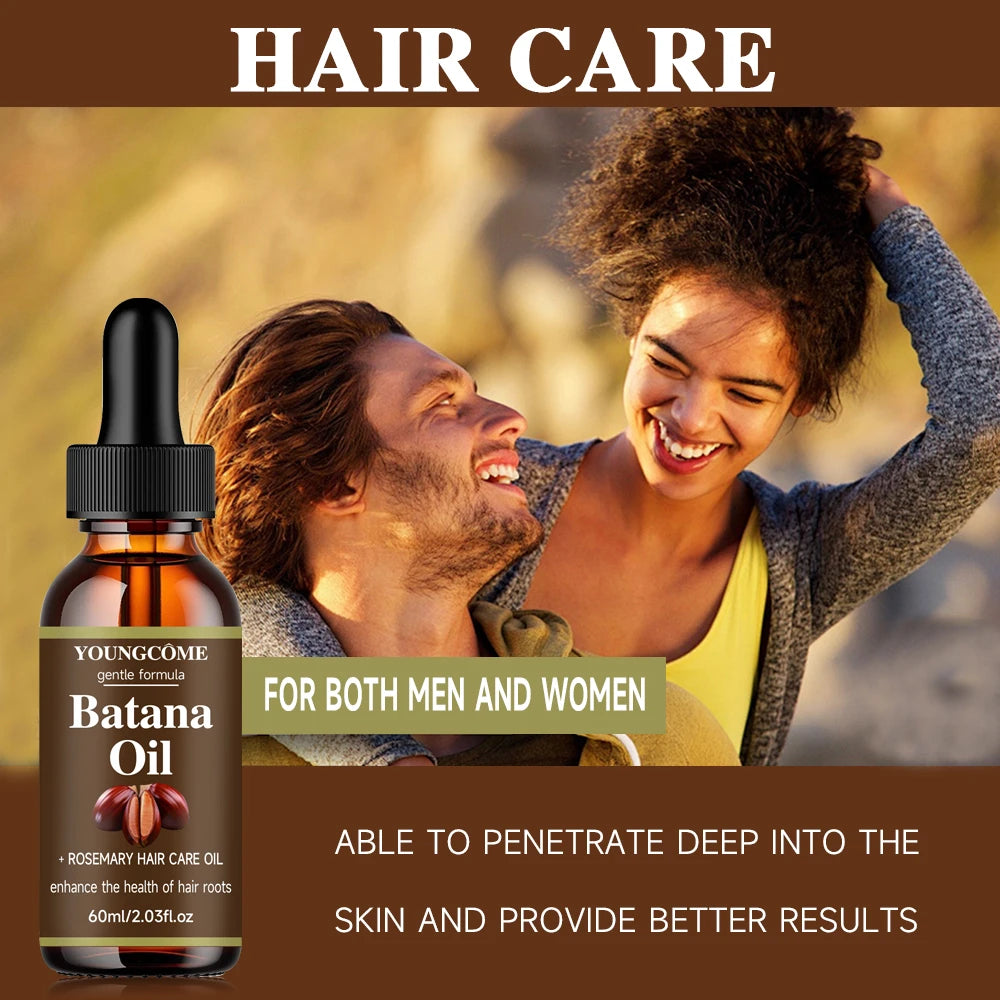 Natural 100% Pure Batana Oil For Hair Growth Batana Oil Butter Hair Mask Serum Smoothing Scalp Treatment Hair Care 2025 new
