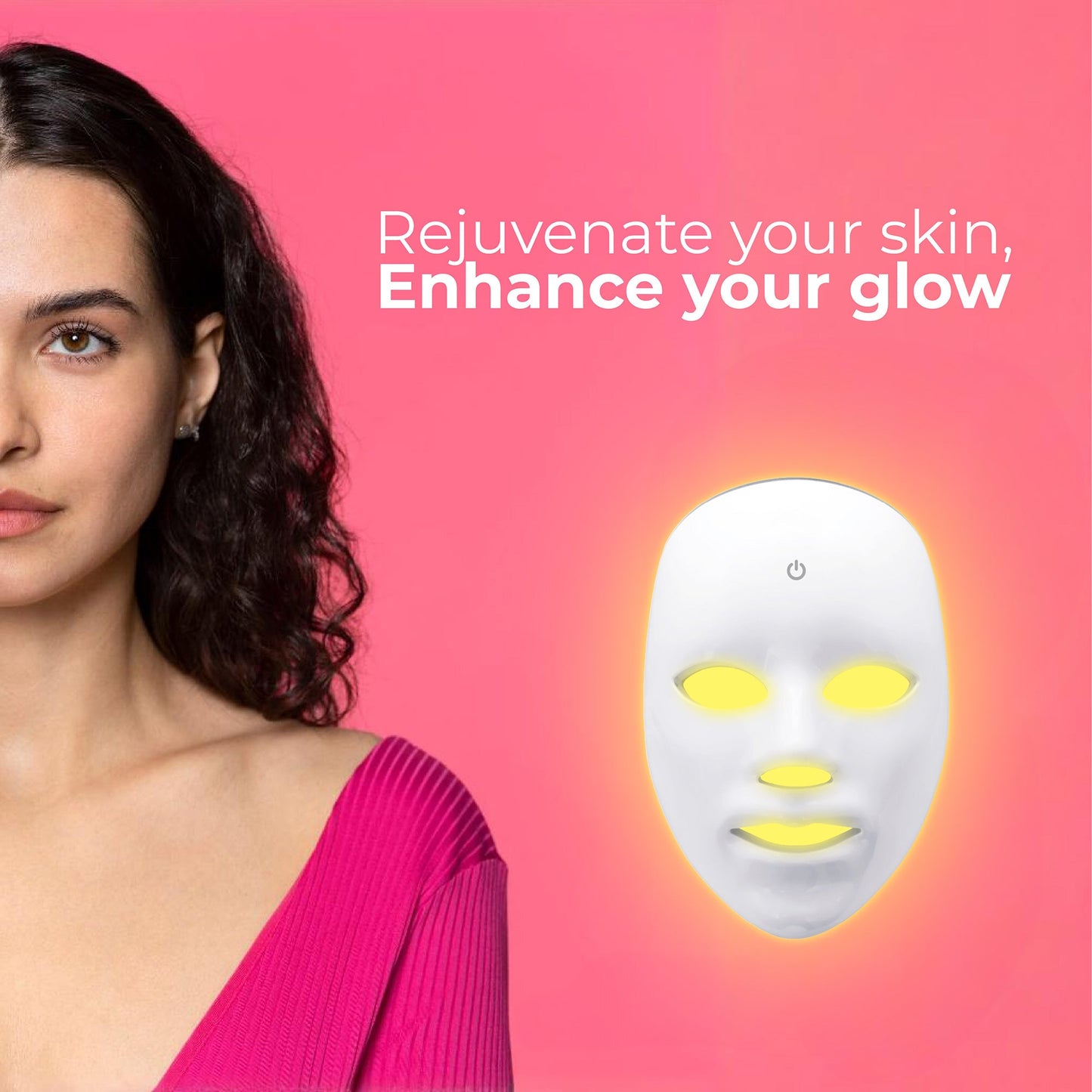 7-in-1 LED Light Therapy Face Mask – Advanced Skincare at Home!-2